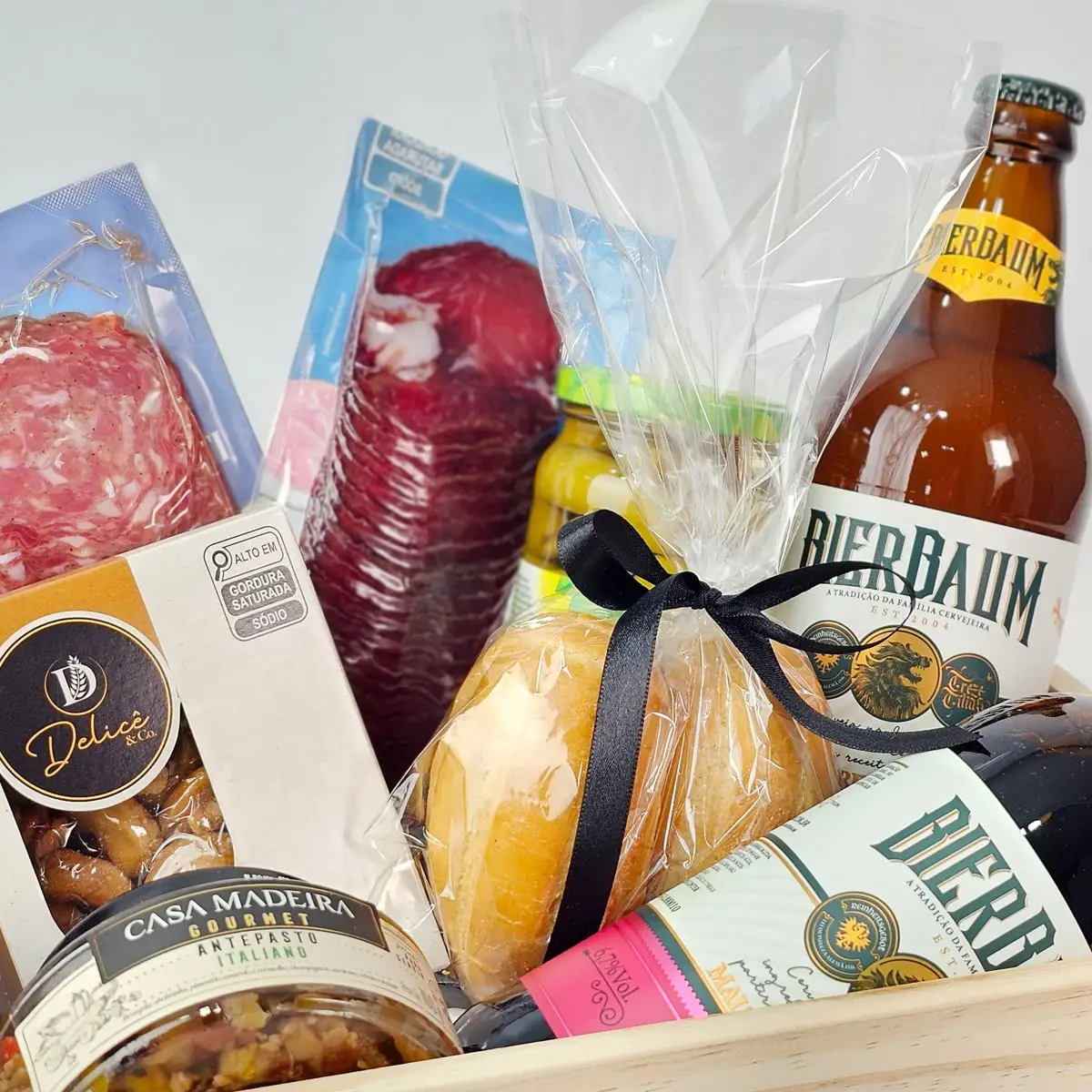 Cesta Para Presente Gourmet - Happy Hour - Imagem 3