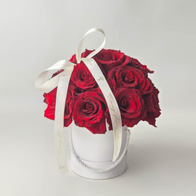Box Com Rosas Importadas - Bella